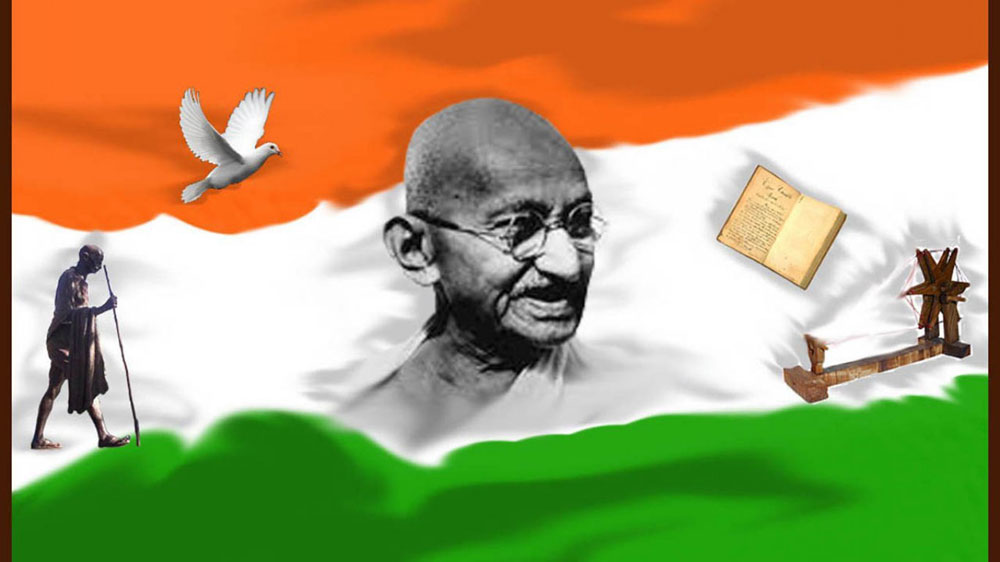Mahatma Gandhi Gandhi S Idea About Khadi And Cottage Industry
